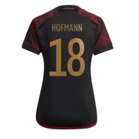 Camiseta Alemania Jonas Hofmann #18 Visitante Equipación para mujer Mundial 2022 manga corta